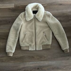 River Island Tan Flight Jacket